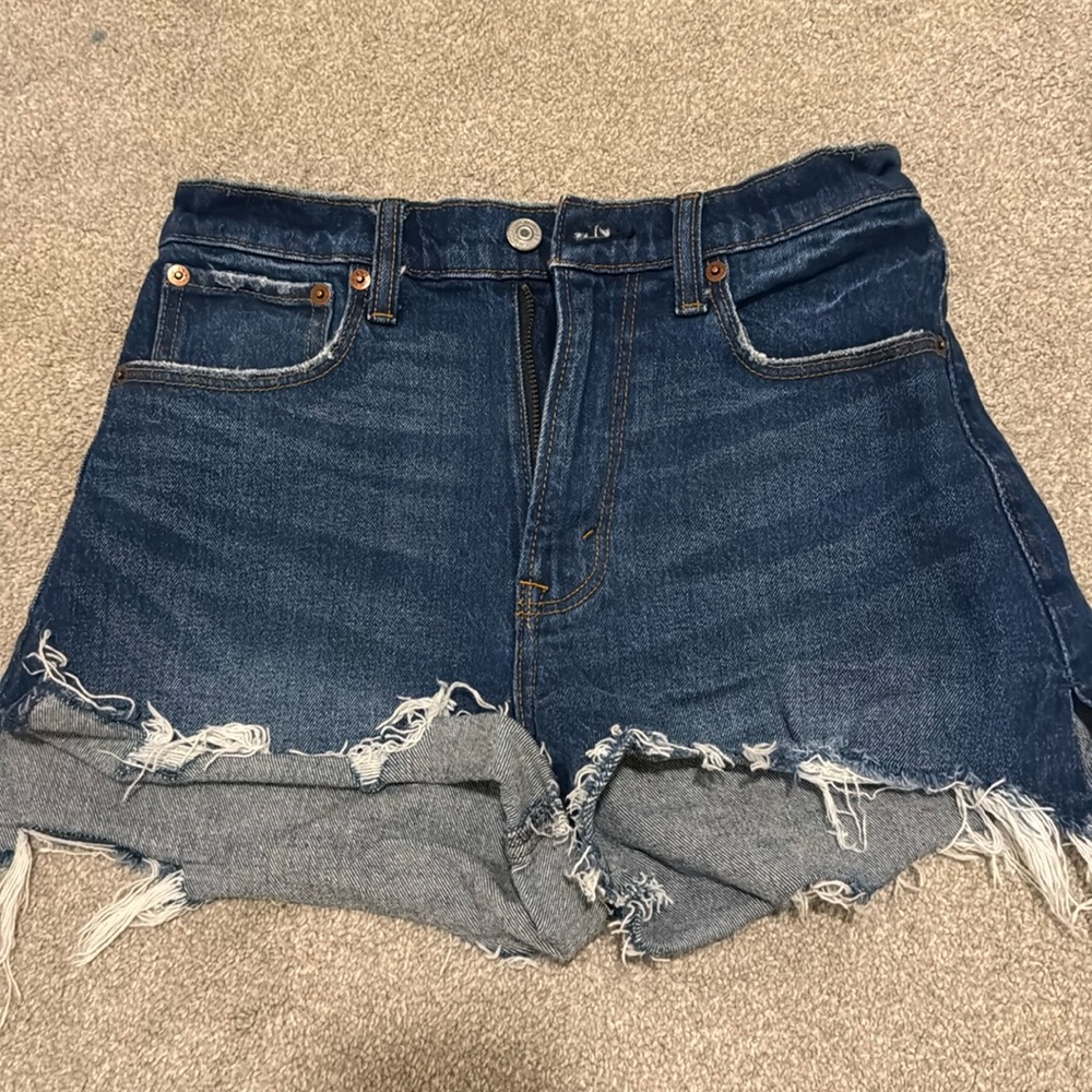 A&F Jean shorts - dark blue